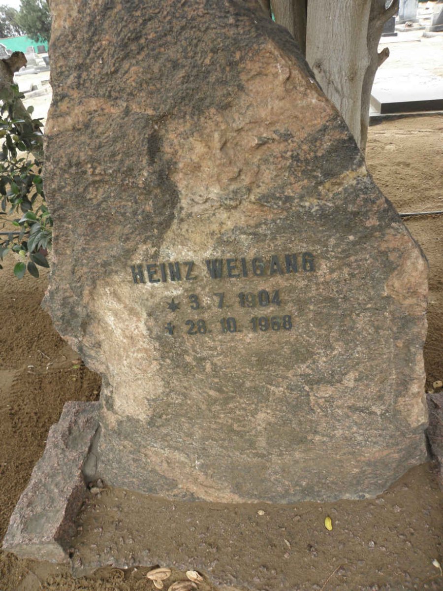 WEIGANG Heinz 1904-1968