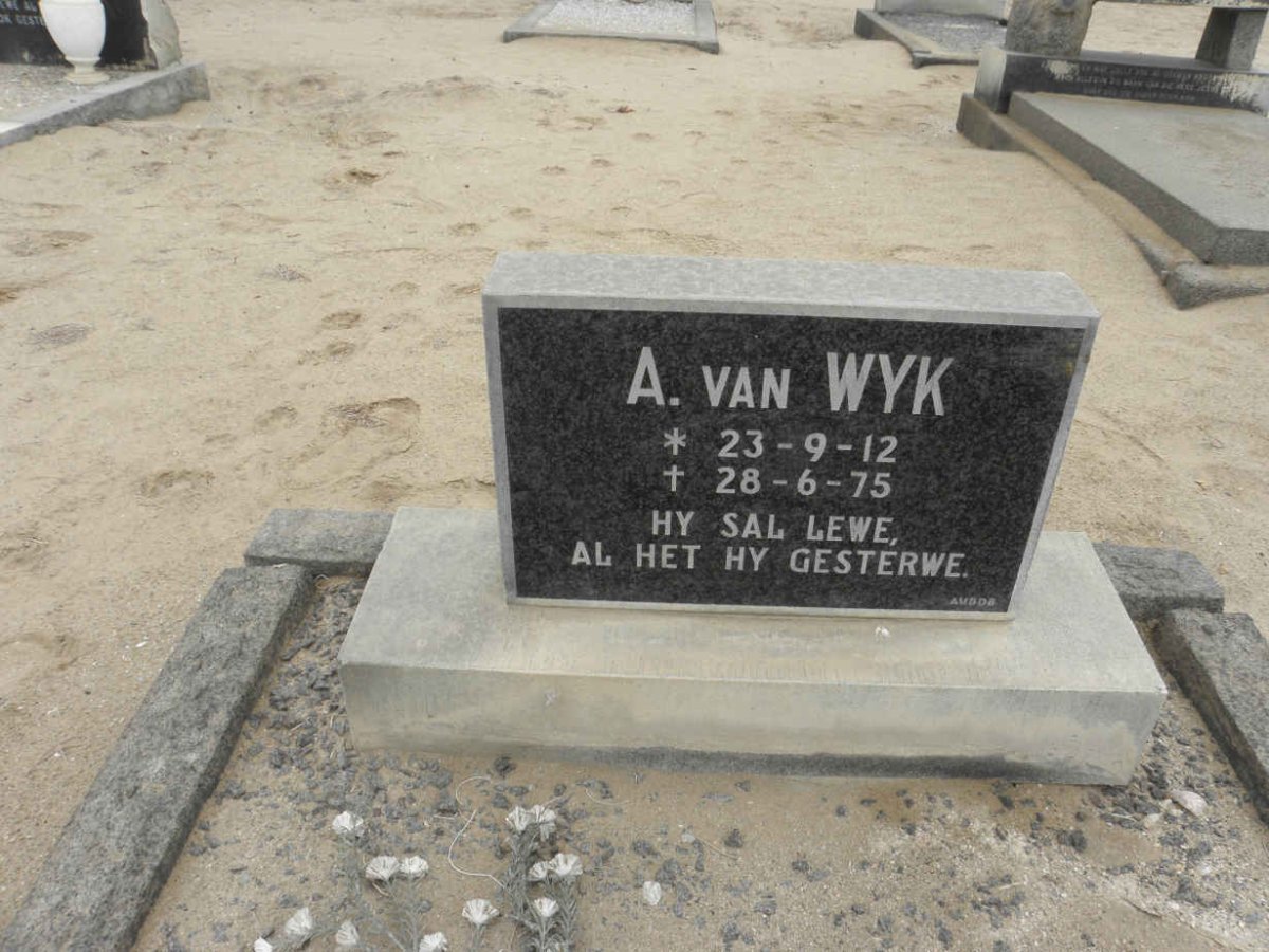 WYK A, van 1912-1975