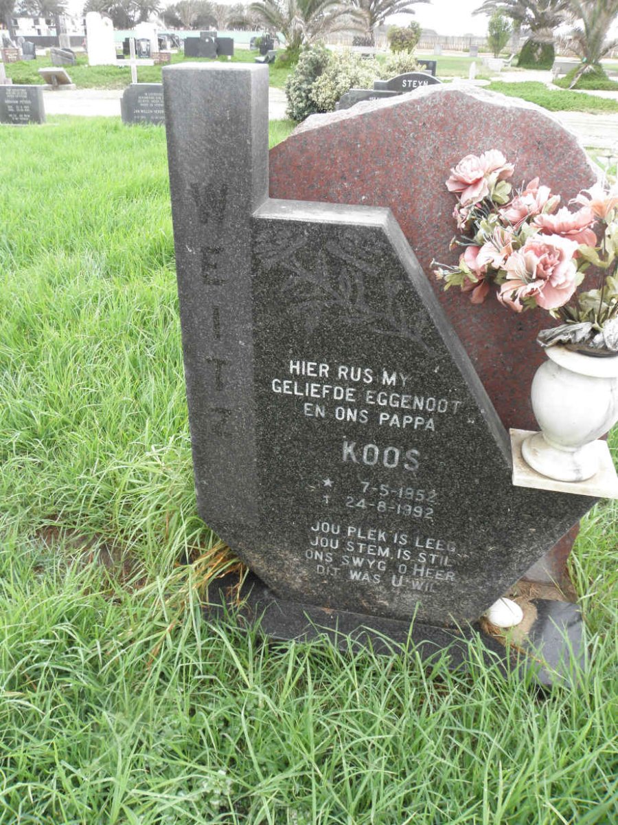 WEITZ Koos 1952-1992