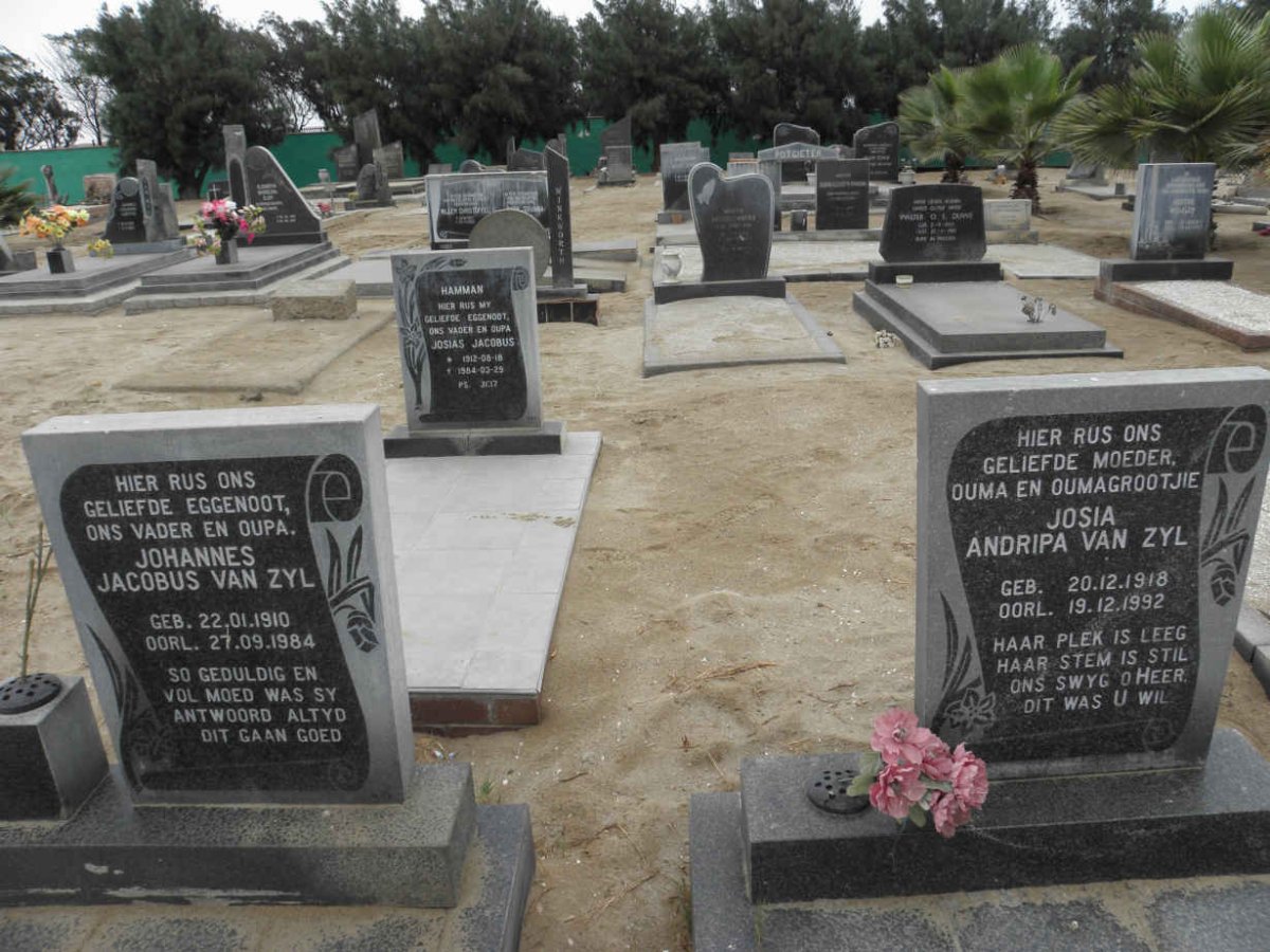 ZYL Johannes Jacobus, van 1910-1984 &amp; Josia Andripa 1918-1992