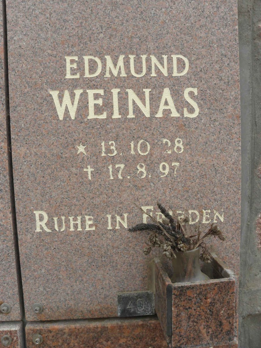 WEINAS Edmund 1928-1997