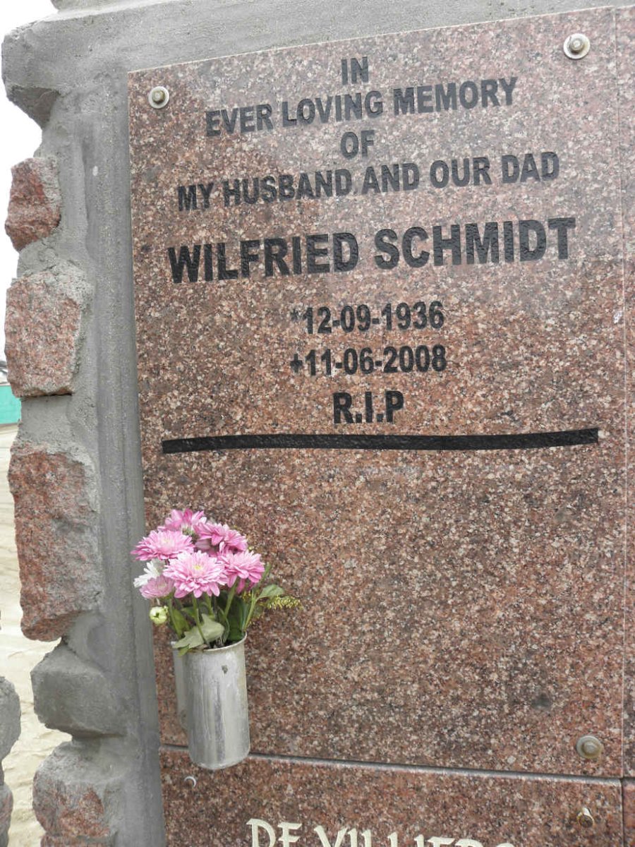 SCHMIDT Wilfried 1936-2008
