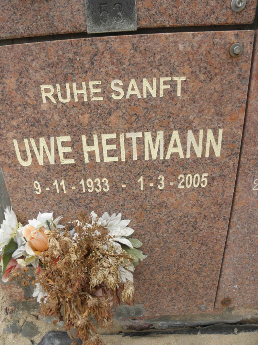 HEITMANN Uwe 1933-2005