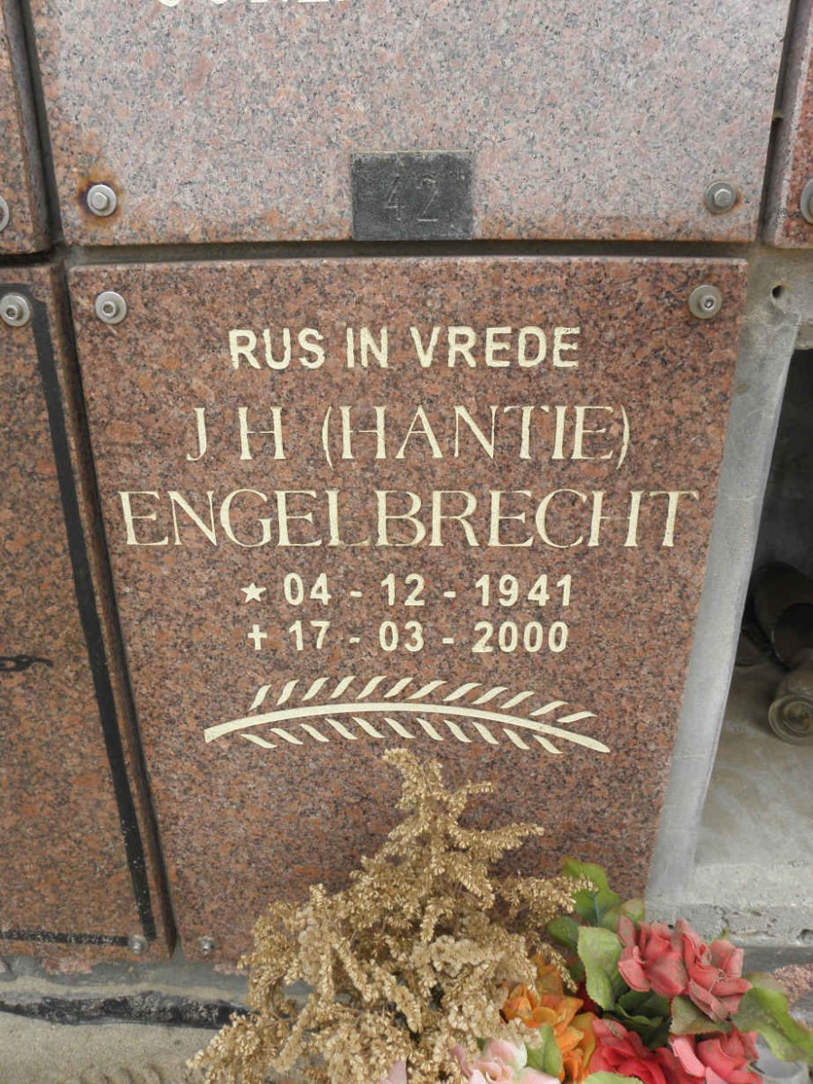 ENGELBRECHT J.H. 1941-2000