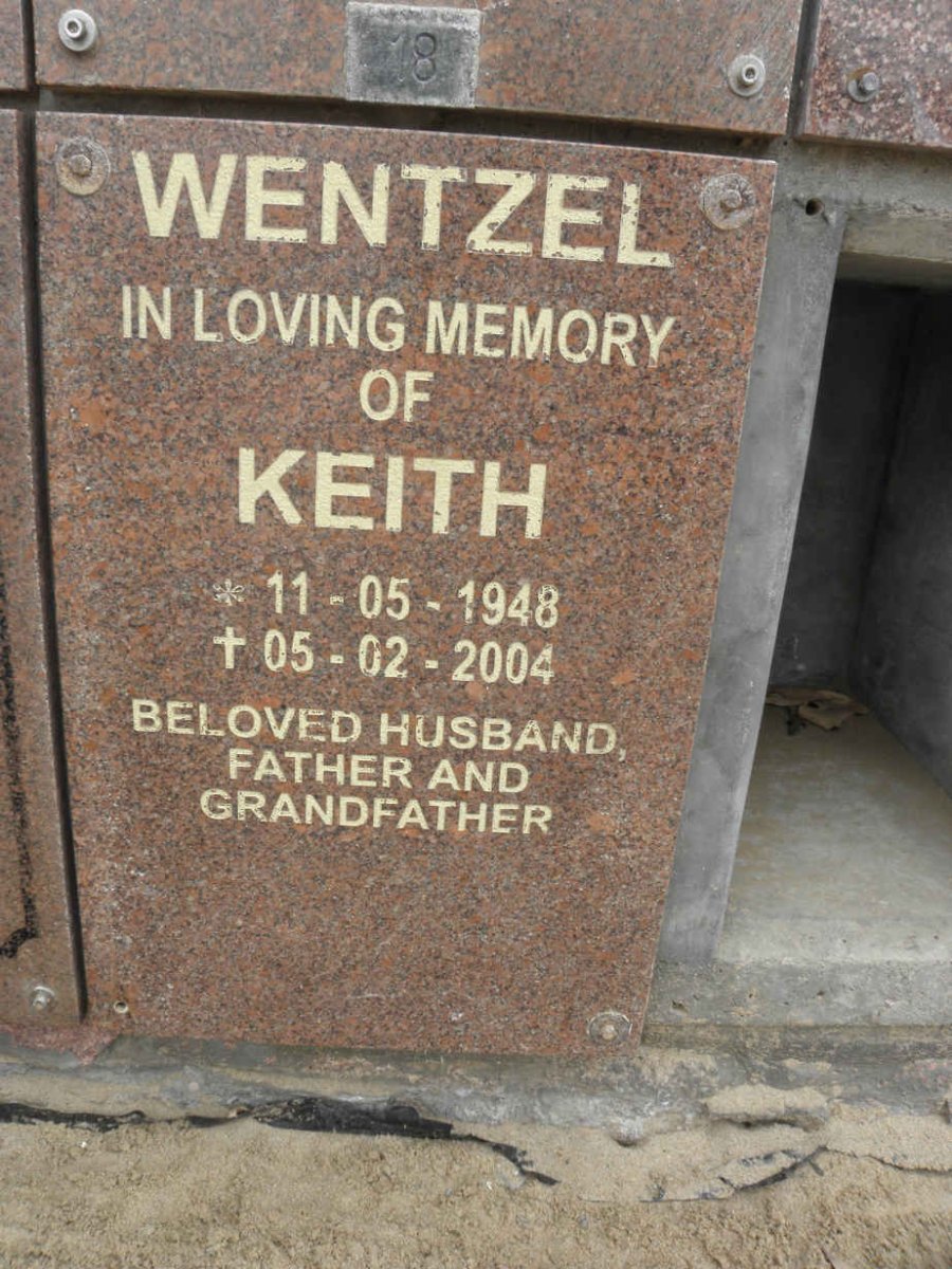 WENTZEL Keith 1948-2004