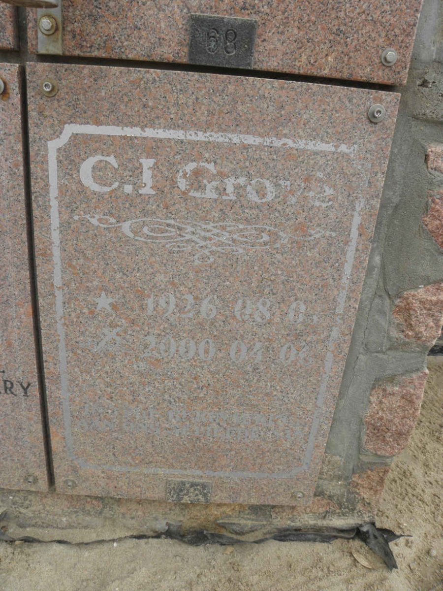 GROVE C.I. 1926-2000