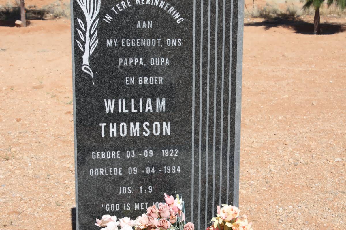 THOMSON William 1922-1994