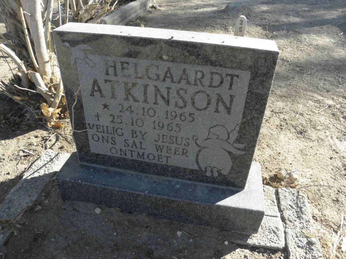 ATKINSON Helgaardt 1965-1965
