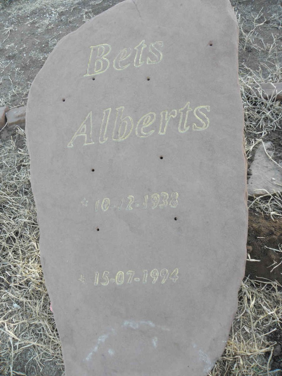 ALBERTS Bets 1938-1994