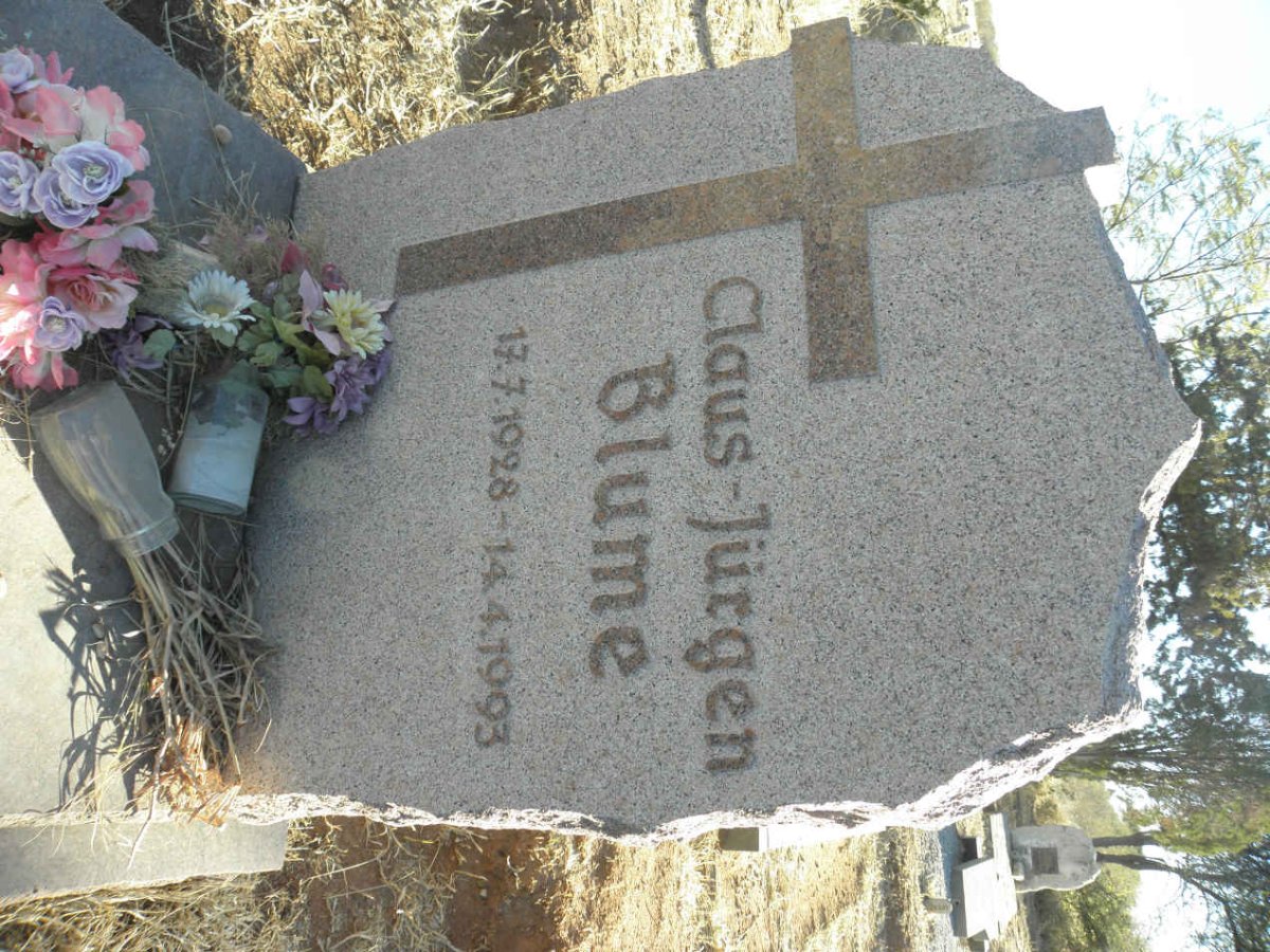 BLUME Claus-Jurgen 1928-1993