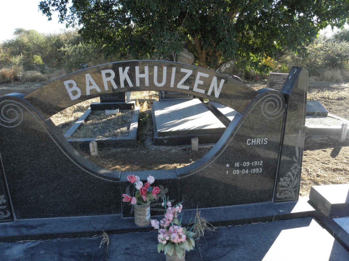 BARKHUIZEN Chris 1912-1993