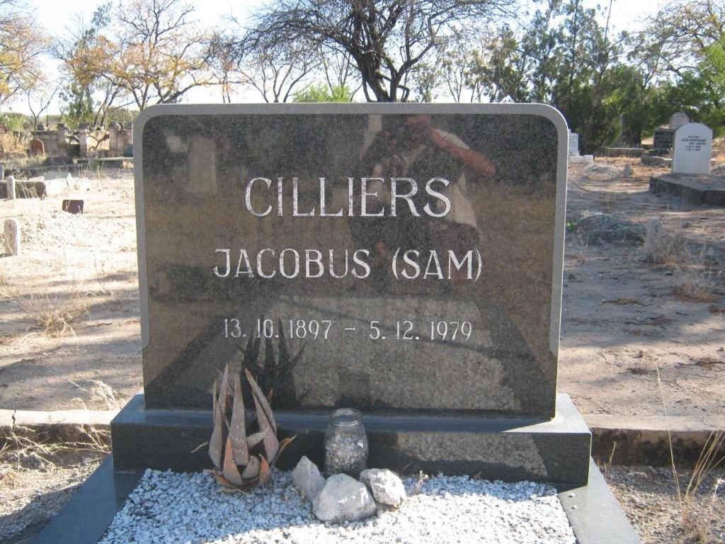 CILLIERS Jacobus 1897-1979