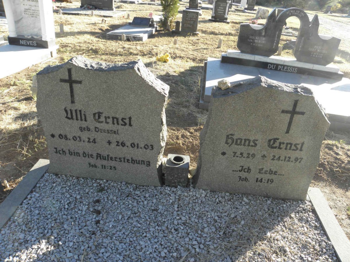 ERNST Hans 1929-1997 &amp; Ulli DRESSEL 1924-2003