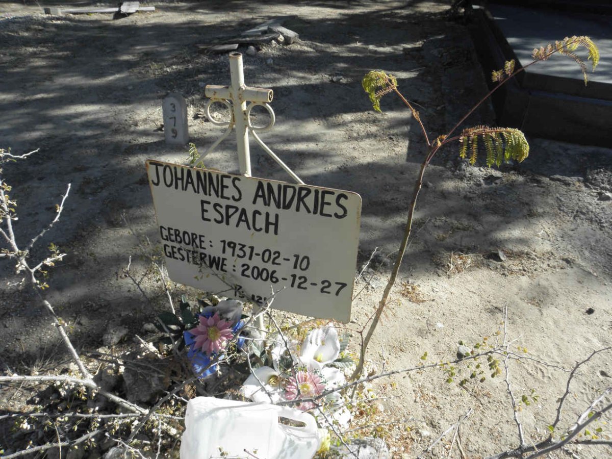 ESPACH Johannes Andries 1931-2006