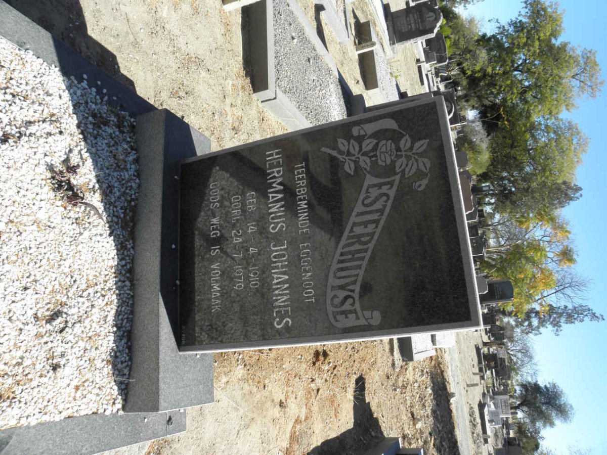 ESTERHUYSE Hermanus Johannes 1910-1979