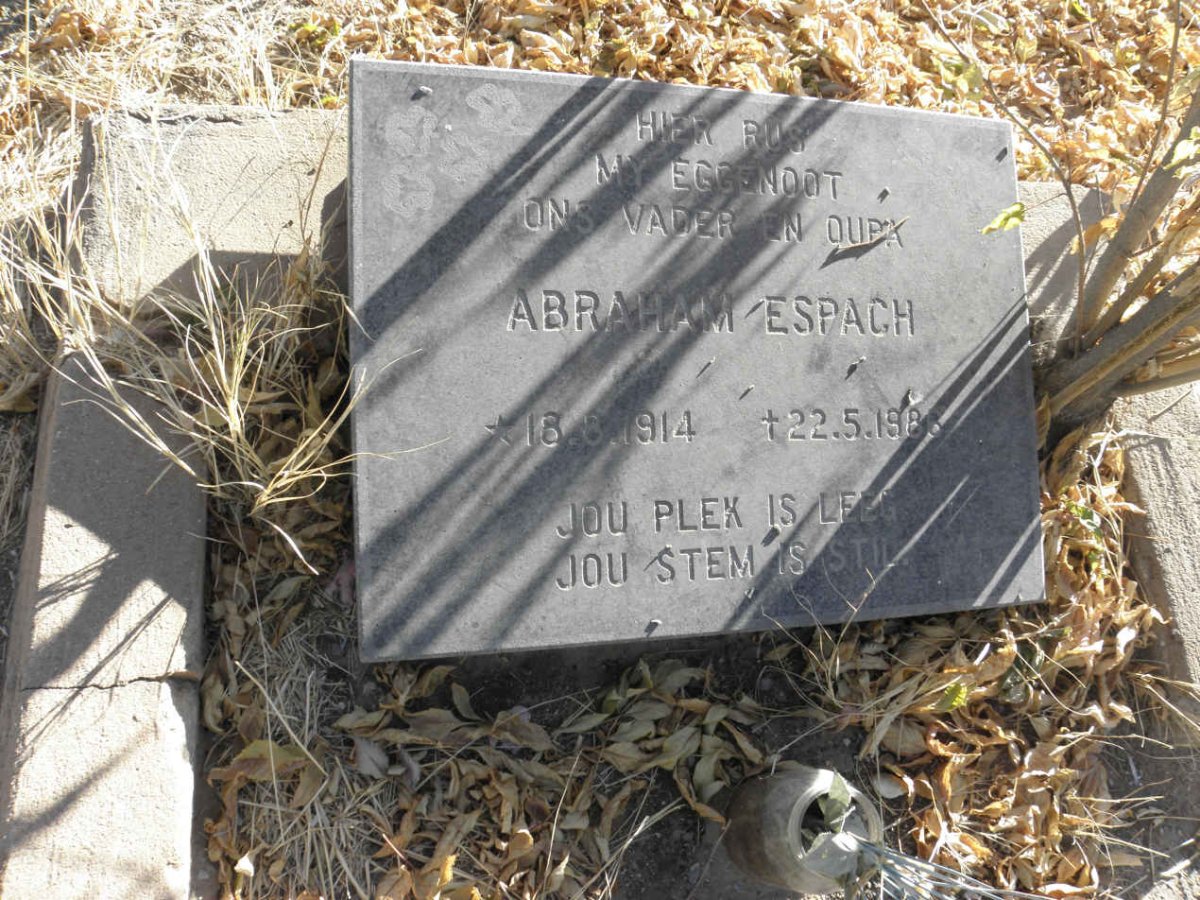 ESPACH Abraham 1914-198?