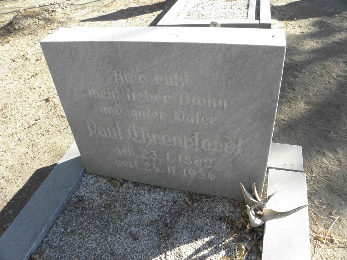 EHRENPFORDT Paul 1882-1956