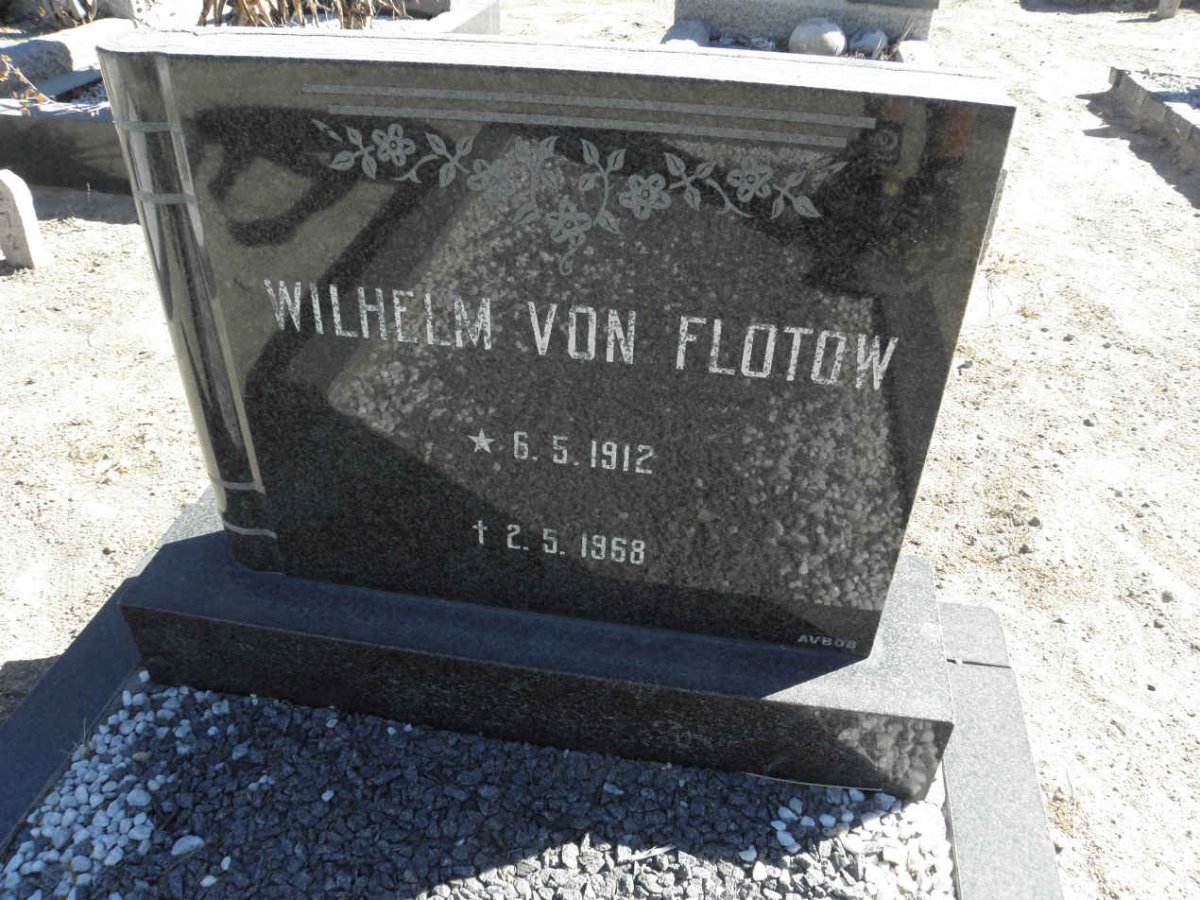 FLOTOW Wilhelm, von 1912-1968 &amp; Else 1917-2003