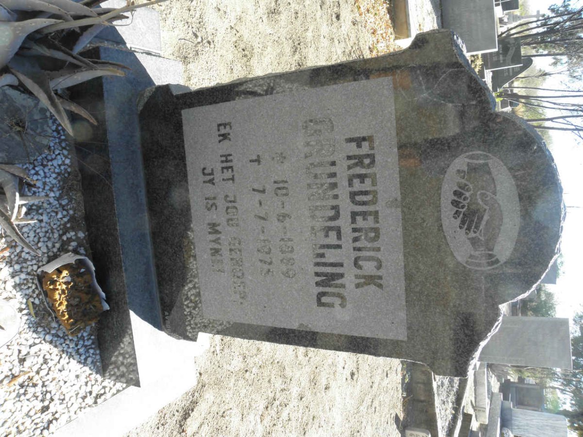 GRUNDELING Frederick 1889-1975 &amp; Luitje Catharina 1893-1957