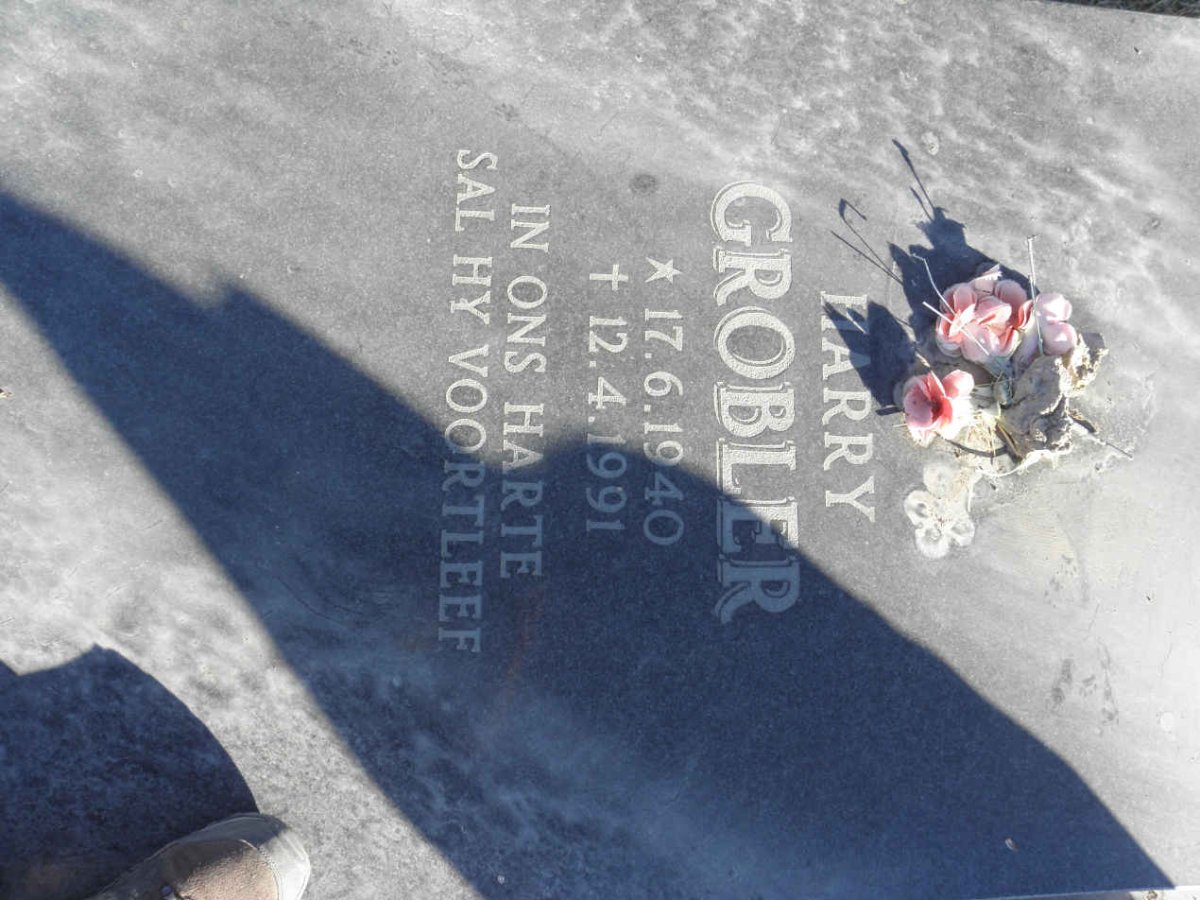 GROBLER Harry 1940-1991