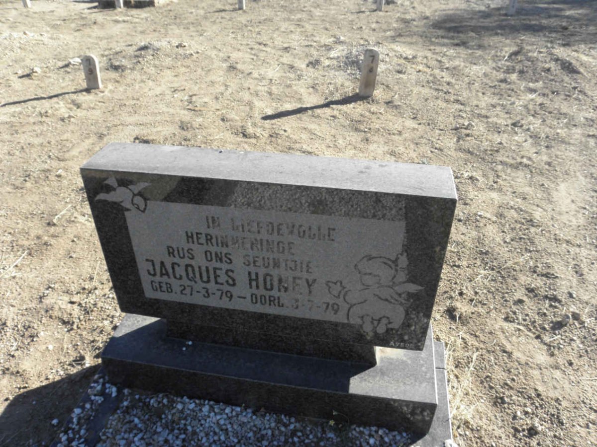 HONEY Jacques 1979-1979