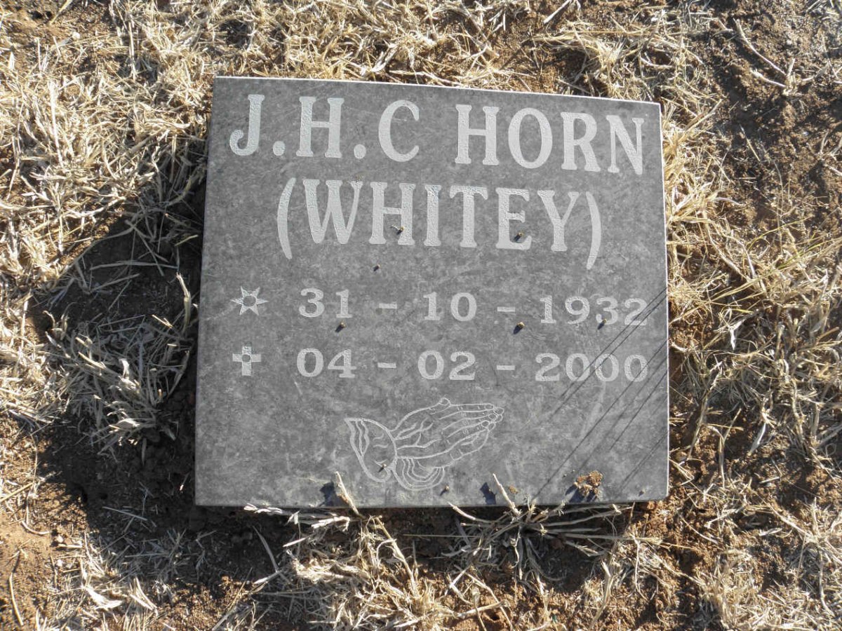 HORN J.H.C. 1932-2000