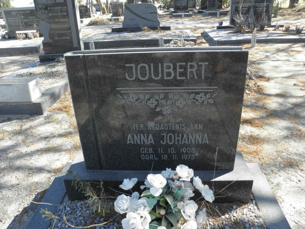 JOUBERT Anna Johanna 1908-1975