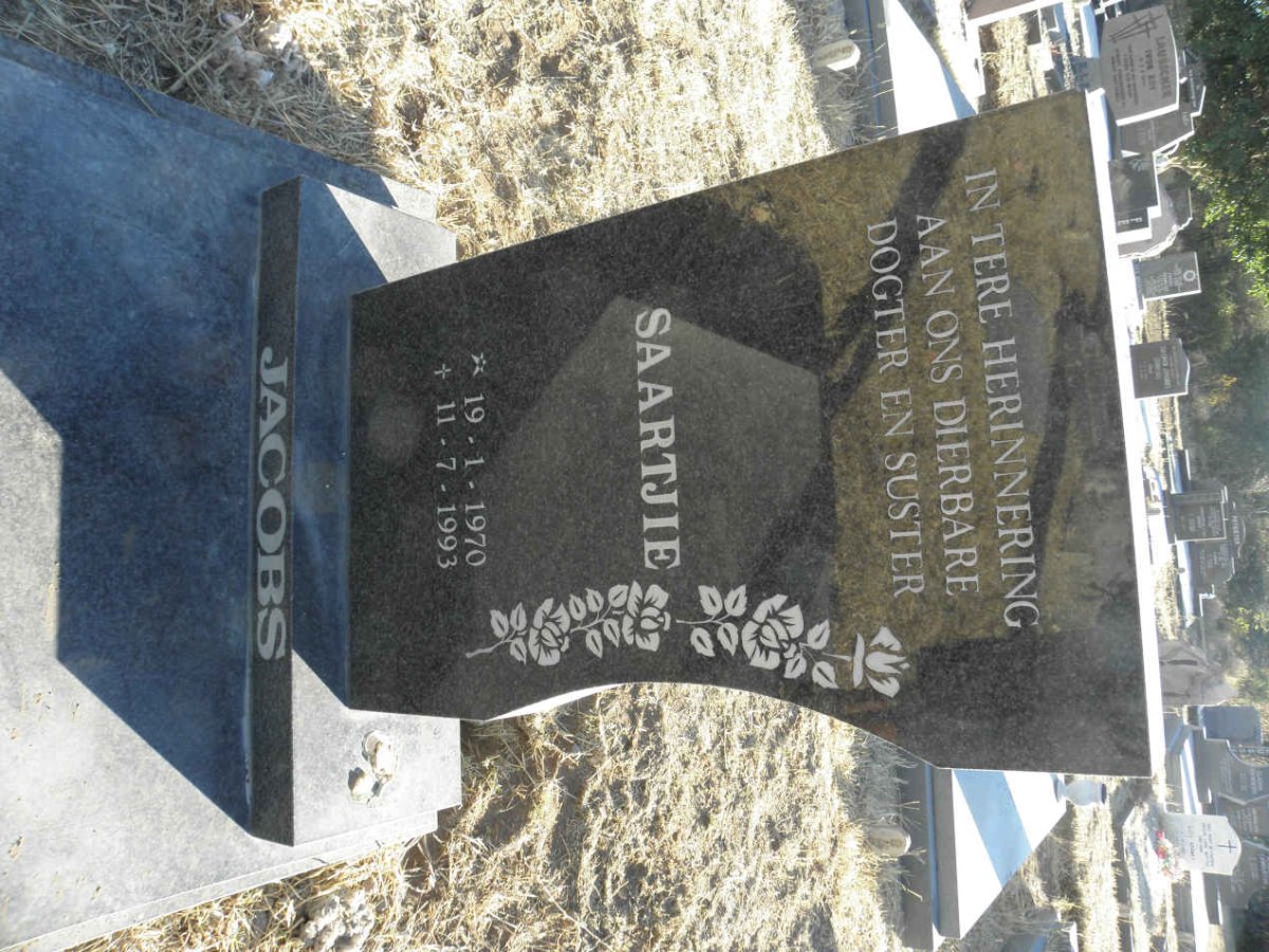 JACOBS Saartjie 1970-1993
