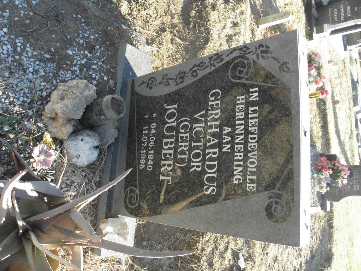JOUBERT Gerhardus Victor 1940-1995
