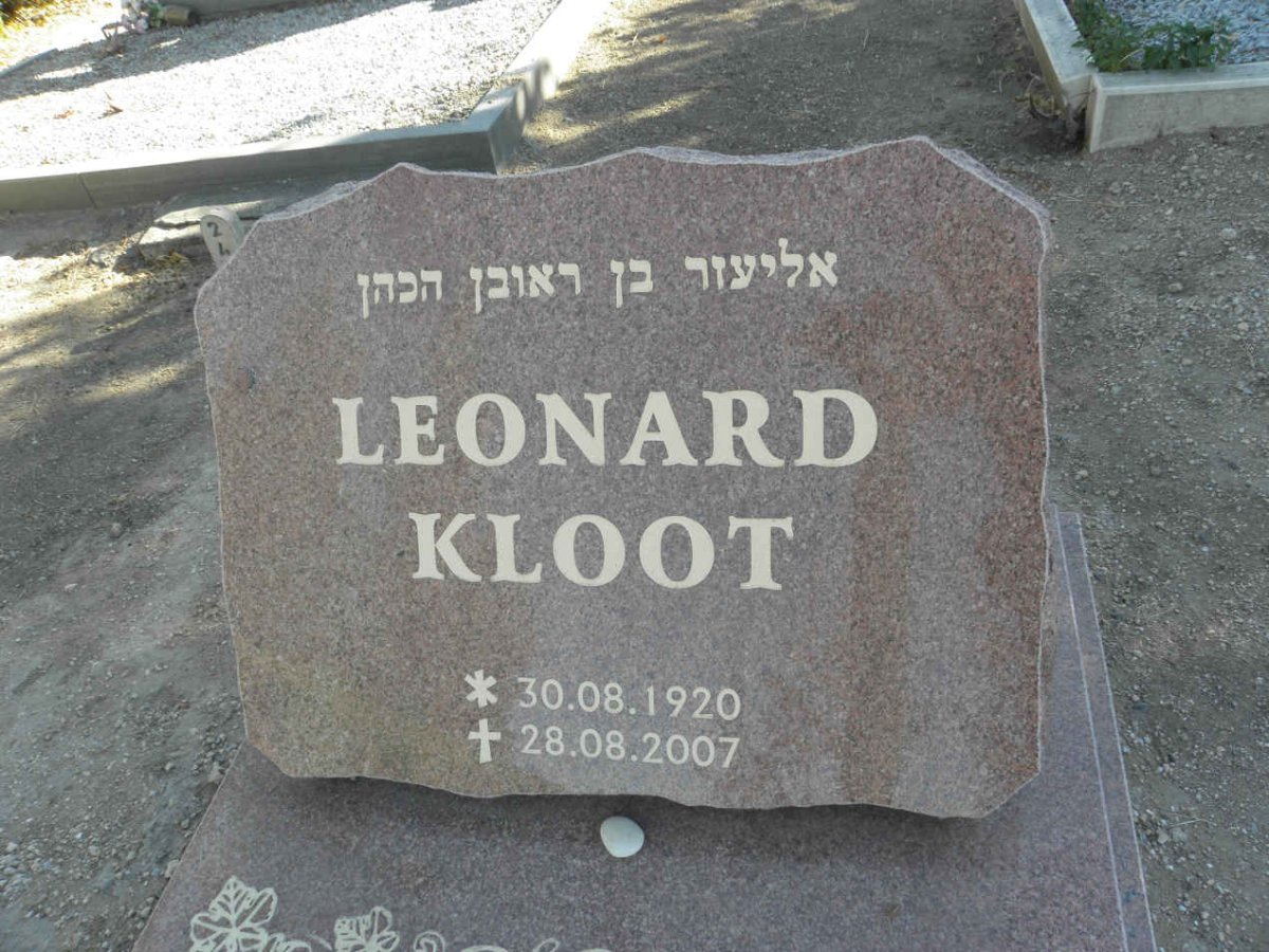 KLOOT Leonard 1920-2007