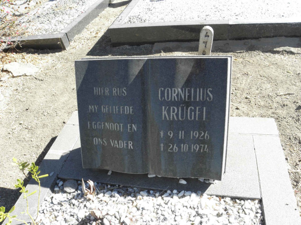 KRUGEL Cornelius 1926-1974