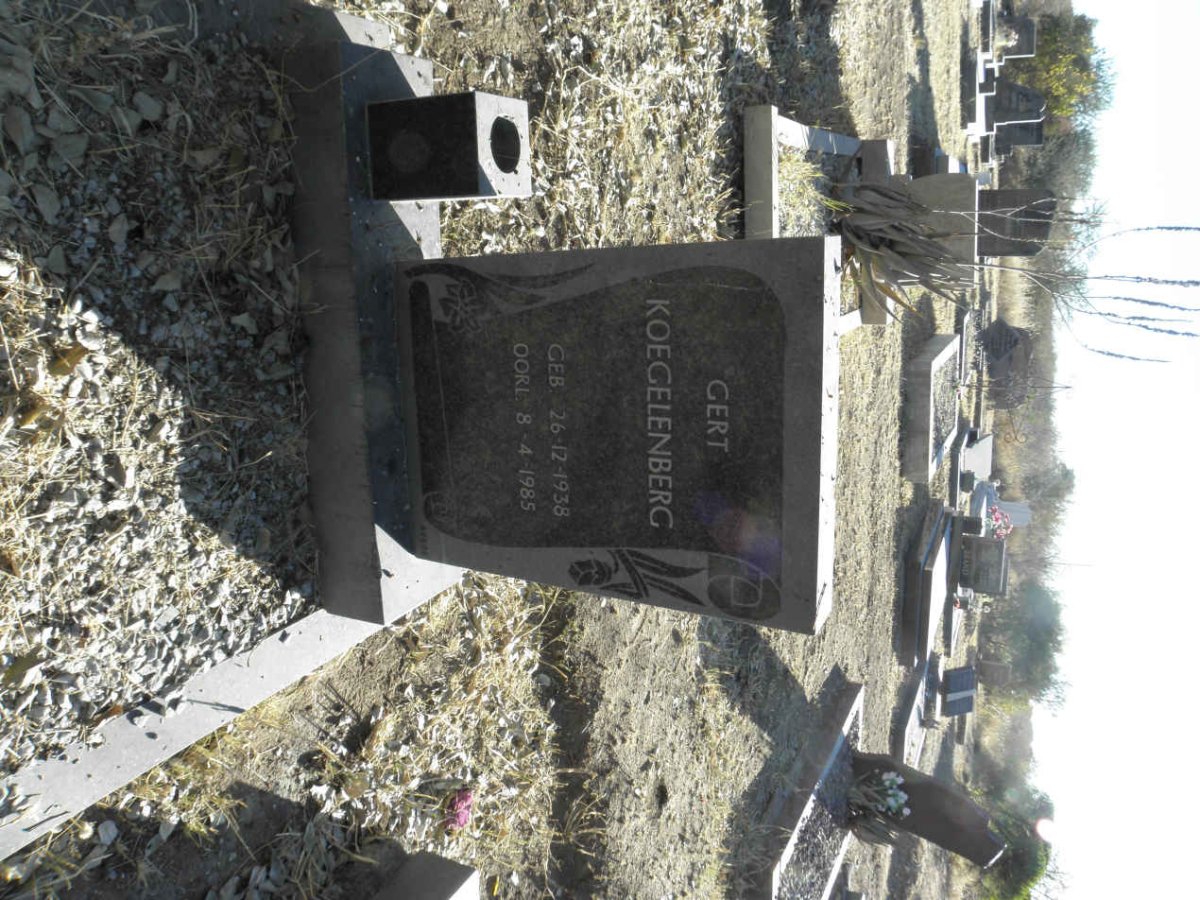 KOEGELENBERG Gert 1938-1985