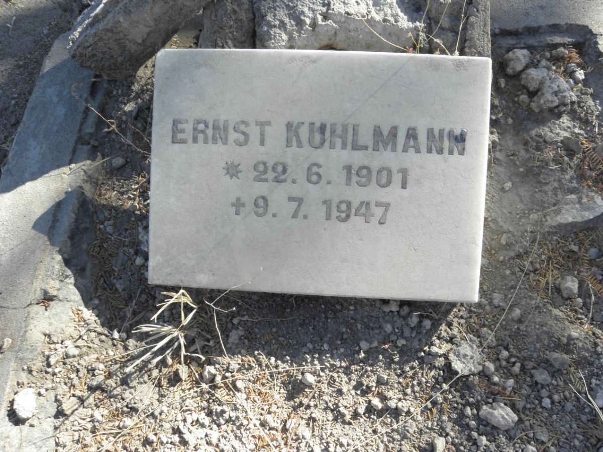 KUHLMANN Ernst 1901-1947