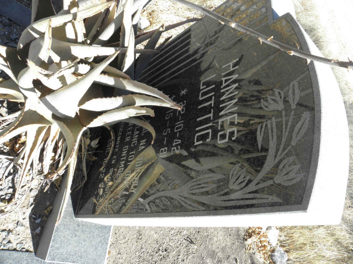 LUTTIG Hannes 1942-1981
