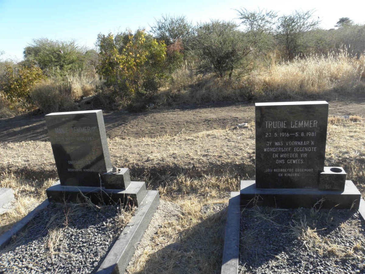 LEMMER Manie 1917-1983 &amp; Trudie 1916-1981