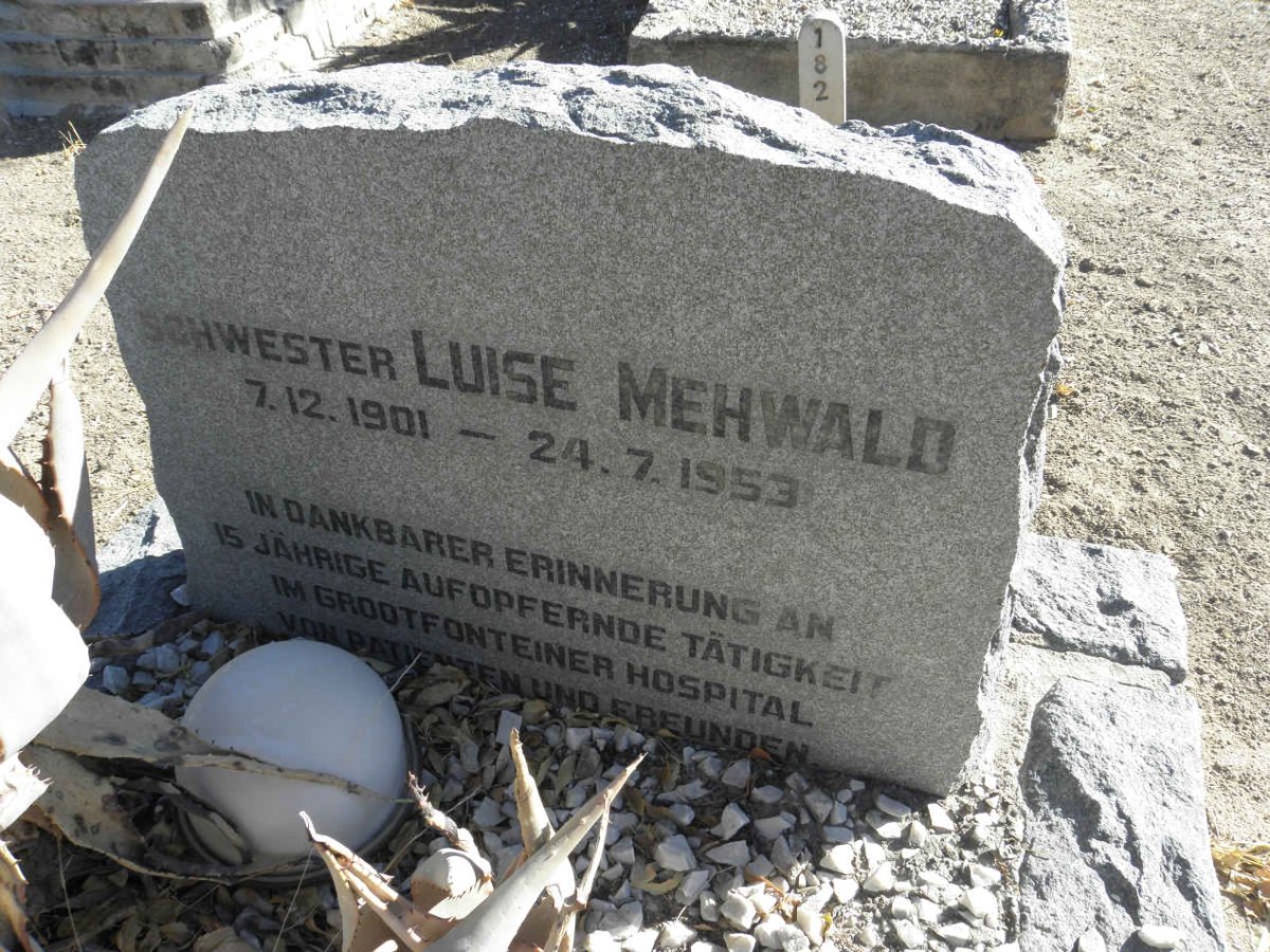 MEHWALD Luise 1901-1953
