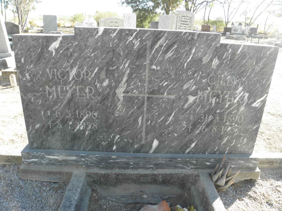 MEYER Victor 1890-1958 &amp; Cilly 1890-1957