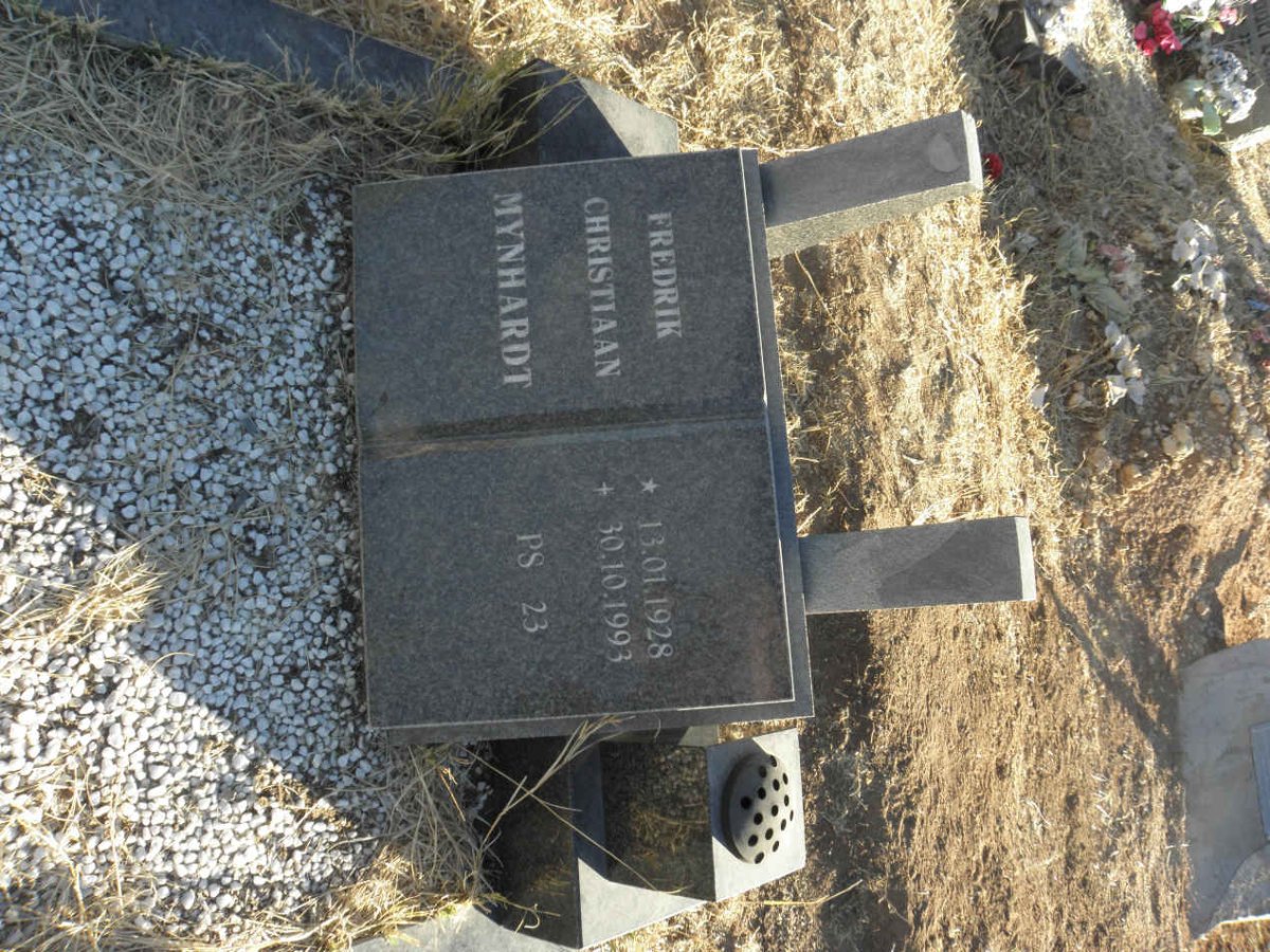 MYNHARDT Fredrik Christiaan 1928-1993