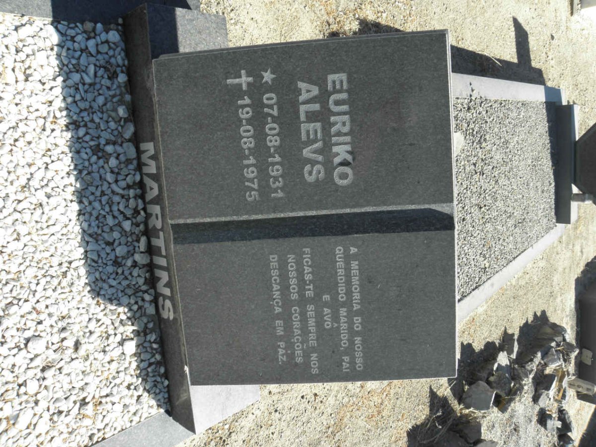 MARTINS Euriko Alevs 1931-1975