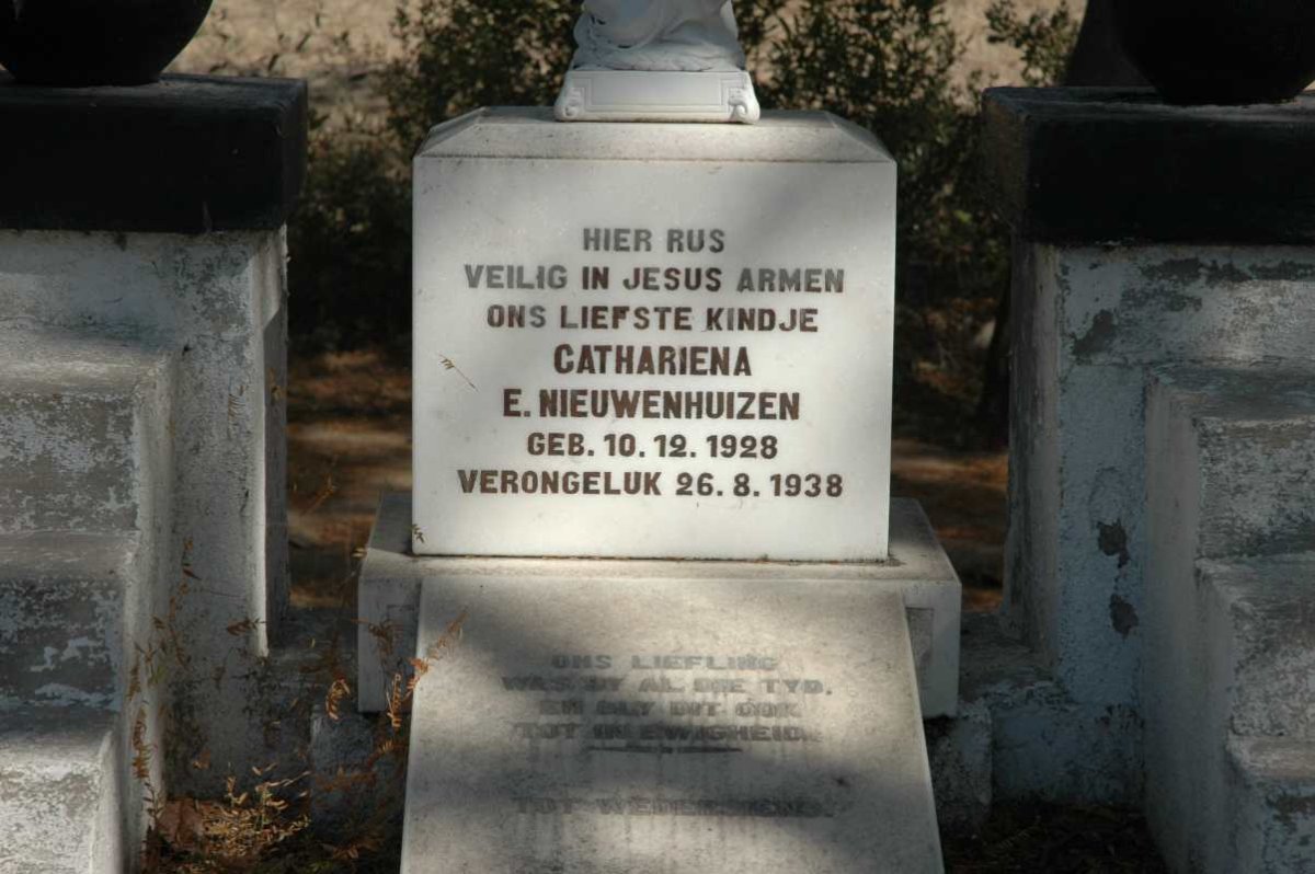 NIEUWENHUIZEN Cathariena E. 1928-1938