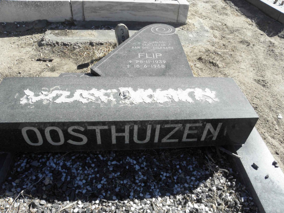 OOSTHUIZEN Flip 1939-1968