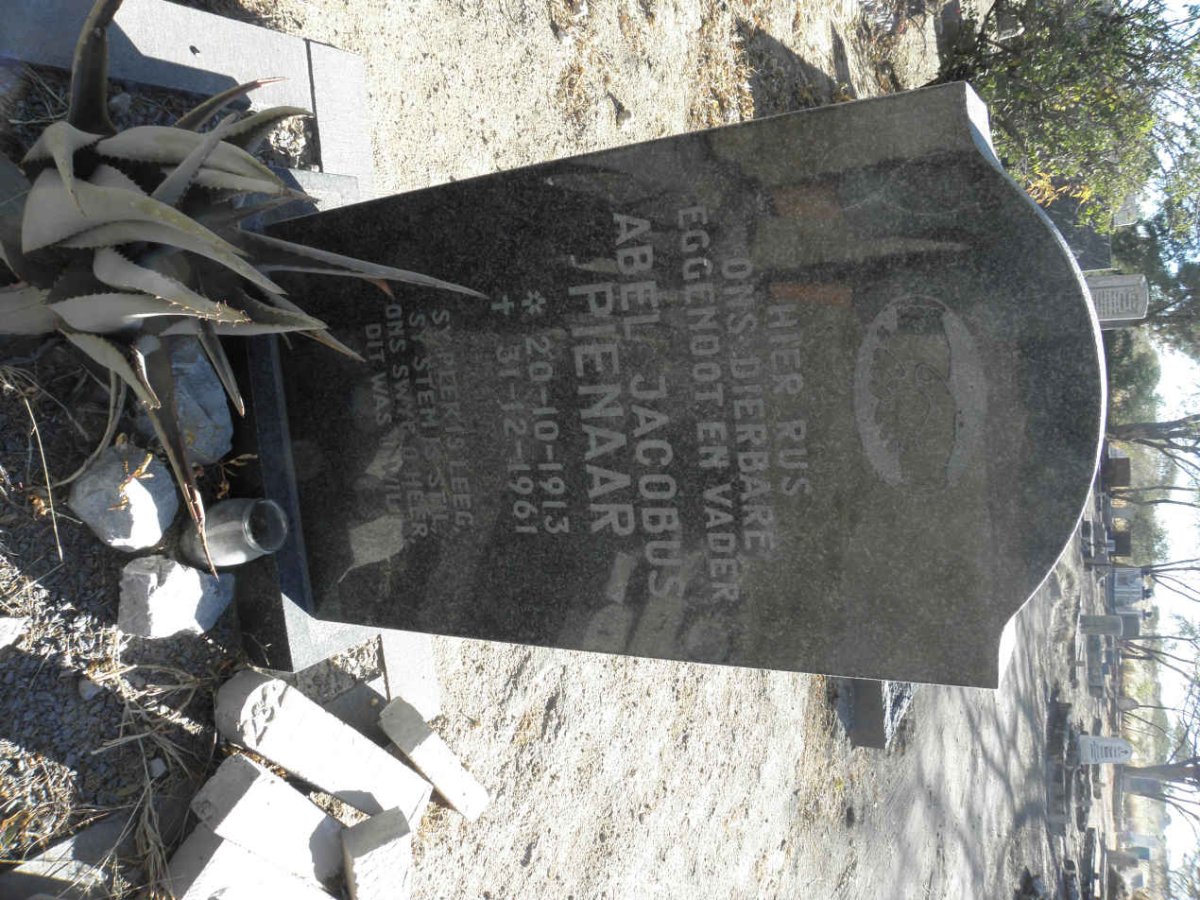 PIENAAR Abel Jacobus 1913-1961