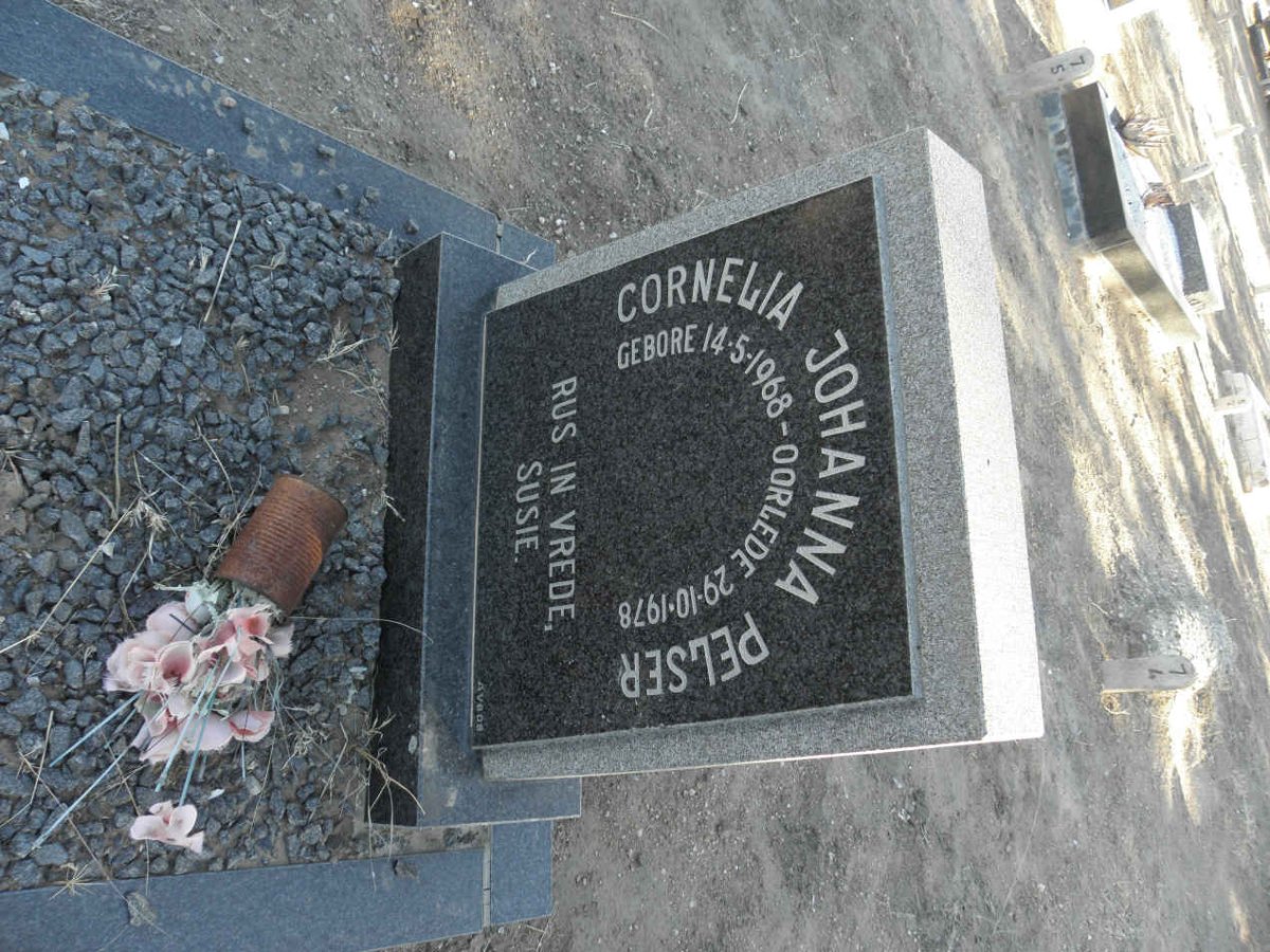 PELSER Cornelia Johanna 1968-1978