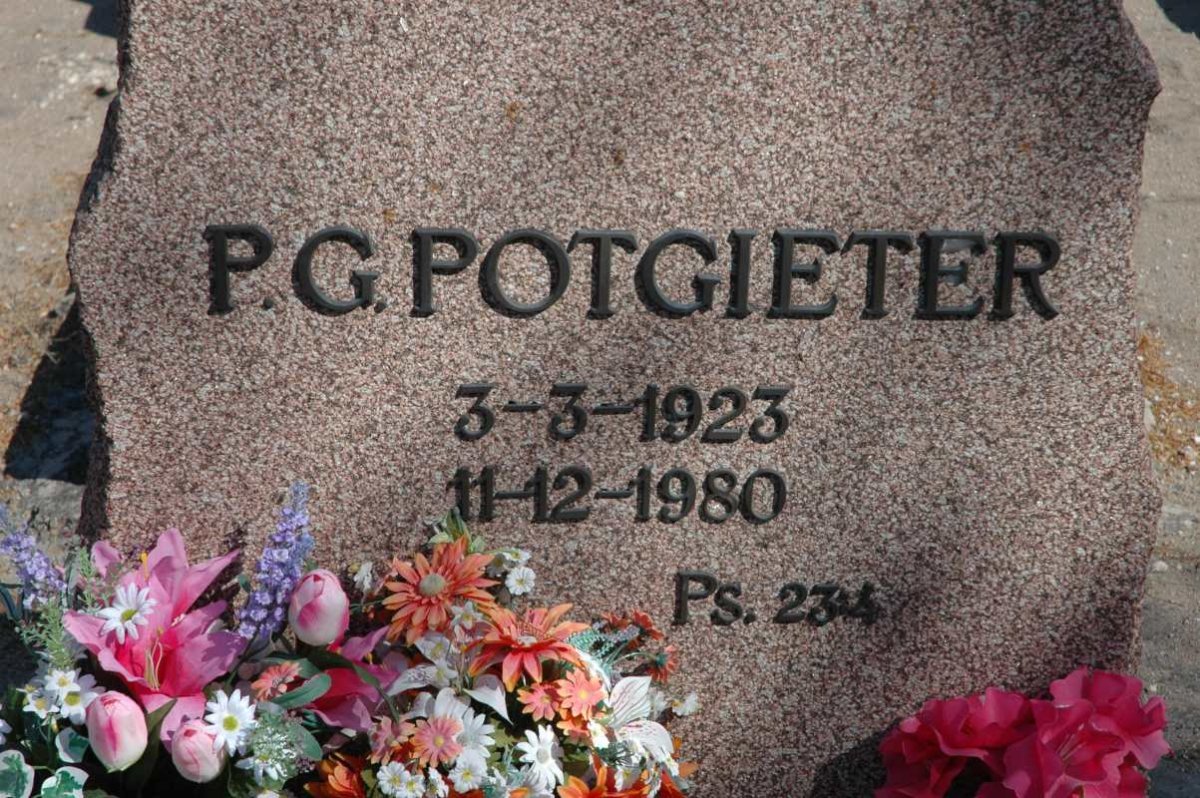 POTGIETER P.G. 1923-1980