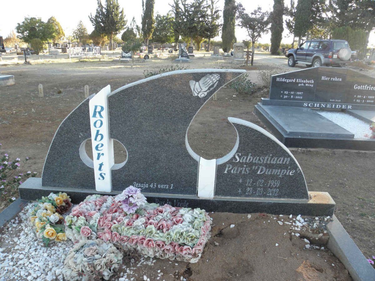 ROBERTS Sabastiaan Paris 1959-2012