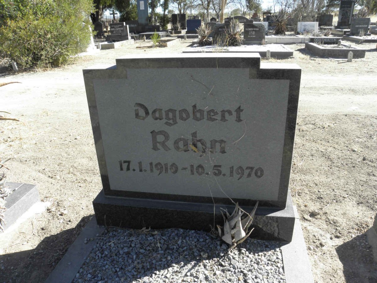 RAHN Dagobert 1910-1970