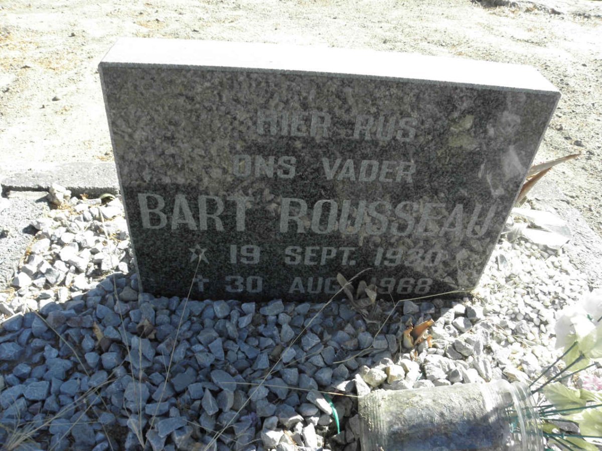 ROUSSEAU Bart 1930-1968 &amp; Hella 1933-196?