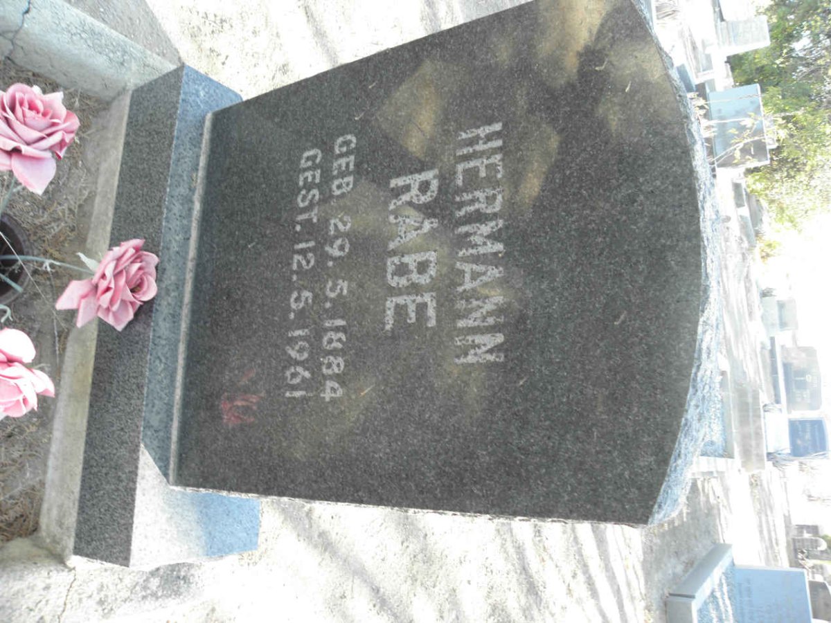 RABE Hermann 1884-1961
