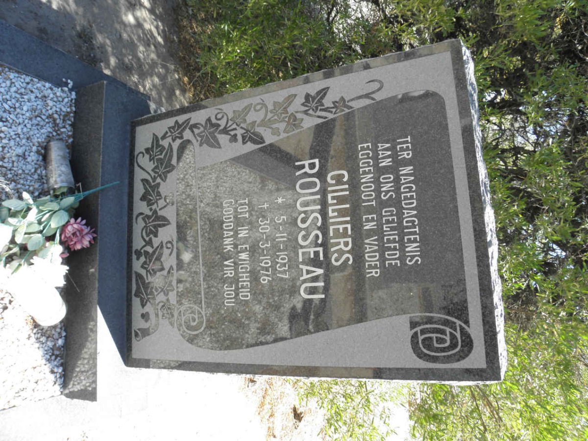 ROUSSEAU Cilliers 1937-1976