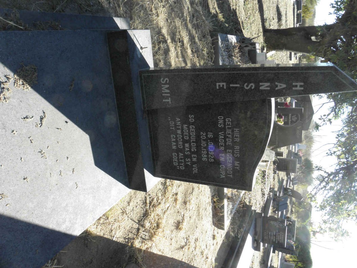 SMIT Hansie 1928-1986